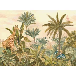 Vlies Fototapete Tropical Vintage Garden 400x280 cm ^ Komar Discount