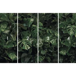 Vlies Fototapete Tropical Wall 400x250 cm ^ Komar