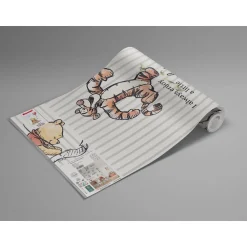 Vlies Fototapete Winnie the Pooh Stripes 200x280 cm ^ Komar