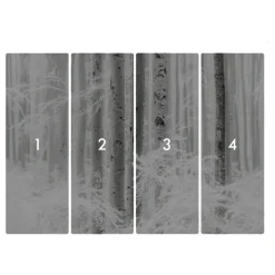 Vlies Fototapete Winter Wood 400x280 cm ^ Komar Sale