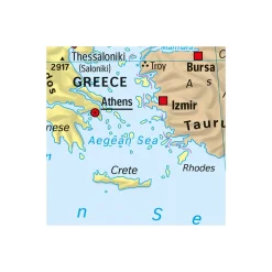 Vlies Fototapete World Map 368x248 cm ^ Komar Clearance
