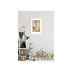 Wandbild ABC Animal E 50x70 cm ^ Komar