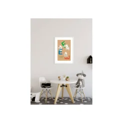 Wandbild ABC Animal E 50x70 cm ^ Komar