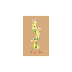 Wandbild ABC Animal I 40x50 cm ^ Komar Online