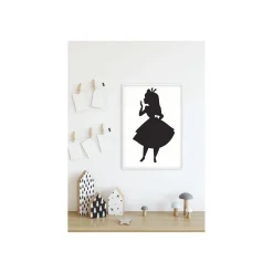 Wandbild Alice Silhouette 40x50 cm ^ Komar Best