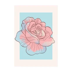 Wandbild Cinderella Rose 40x50 cm ^ Komar Best