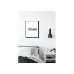 Wandbild Crab White 50x70 cm ^ Komar Discount