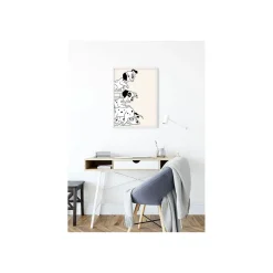 Wandbild 101 Dalmatiner Playing 50x70 cm ^ Komar Best