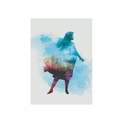 Wandbild Frozen Anna Aquarell 50x70 cm ^ Komar Clearance