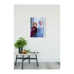 Wandbild Frozen Sisters in the Wood 40x50 cm ^ Komar