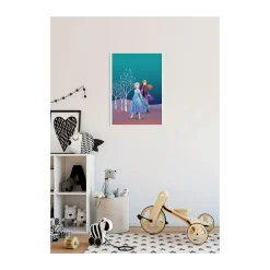 Wandbild Frozen Sisters 50x70 cm ^ Komar Online