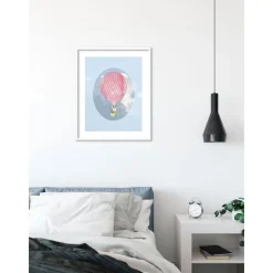 Wandbild Happy Balloon Blue 50x70 cm ^ Komar Sale