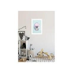 Wandbild Happy Balloon Green 50x70 cm ^ Komar Best