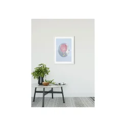 Wandbild Happy Balloon Blue 40x50 cm ^ Komar Outlet