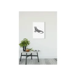 Wandbild Iguana White 50x70 cm ^ Komar Sale