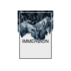 Wandbild Immersion Steel 50x70 cm ^ Komar New