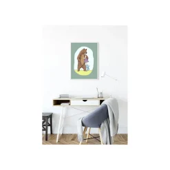 Wandbild Lili and Bear 50x70 cm ^ Komar New