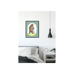 Wandbild Lili and Bear 50x70 cm ^ Komar New