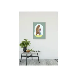 Wandbild Lili and Bear 50x70 cm ^ Komar New