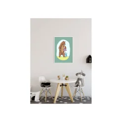 Wandbild Lili and Bear 50x70 cm ^ Komar New