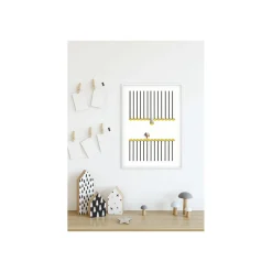 Wandbild Mickey Mouse Footlines 50x70 cm ^ Komar
