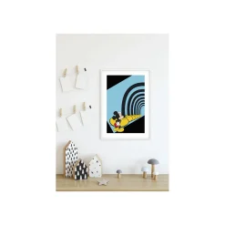 Wandbild Mickey Mouse Foot Tunnel 50x70 cm ^ Komar