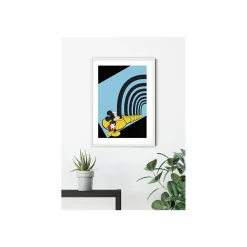 Wandbild Mickey Mouse Foot Tunnel 50x70 cm ^ Komar