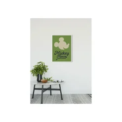 Wandbild Mickey Mouse Green Head 40x50 cm ^ Komar Discount