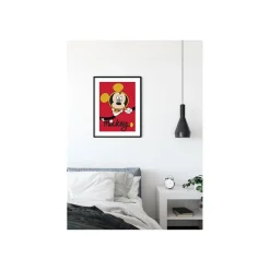 Wandbild Mickey Mouse Magnifying Glass 50x70 cm ^ Komar Clearance
