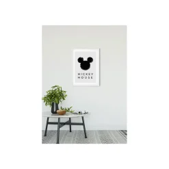 Wandbild Mickey Mouse Silhouette 50x70 cm ^ Komar
