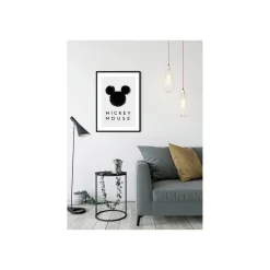 Wandbild Mickey Mouse Silhouette 50x70 cm ^ Komar
