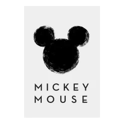 Wandbild Mickey Mouse Silhouette 40x50 cm ^ Komar