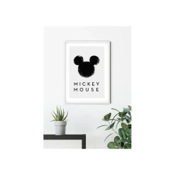 Wandbild Mickey Mouse Silhouette 40x50 cm ^ Komar