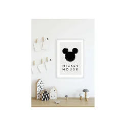 Wandbild Mickey Mouse Silhouette 40x50 cm ^ Komar