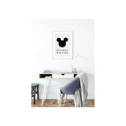 Wandbild Mickey Mouse Silhouette 40x50 cm ^ Komar