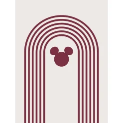 Wandbild Minimal Mickey 40x50 cm ^ Komar New
