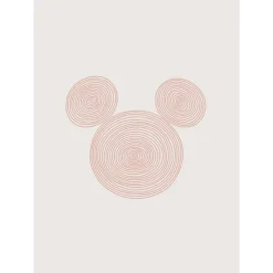 Wandbild Pink Curls 50x70 cm ^ Komar