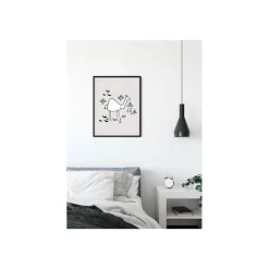 Wandbild Scribble Camel 50x70 cm ^ Komar