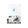 Wandbild Shelly Patterns Aqua 50x70 cm ^ Komar Clearance