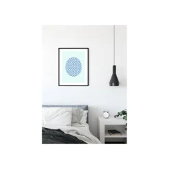 Wandbild Shelly Patterns Aqua 50x70 cm ^ Komar Clearance