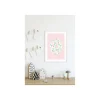 Wandbild Shelly Patterns Rose 50x70 cm ^ Komar New