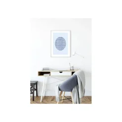 Wandbild Shelly Patterns Blue 40x50 cm ^ Komar Sale