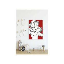 Wandbild Snow White Apple Bite red 50x70 cm ^ Komar Outlet