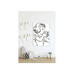 Wandbild Snow White Apple Bite white 50x70 cm ^ Komar Clearance