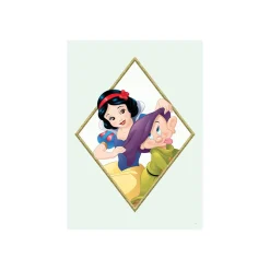 Wandbild Snow White & Dopey 50x70 cm ^ Komar New