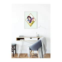 Wandbild Snow White & Dopey 50x70 cm ^ Komar New