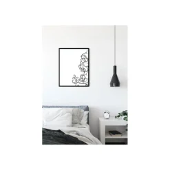 Wandbild Snow White Dwarves 50x70 cm ^ Komar Discount
