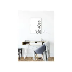Wandbild Snow White Dwarves 40x50 cm ^ Komar New