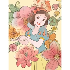 Wandbild Snow White Flowers 50x70 cm ^ Komar Best