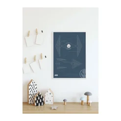 Wandbild Star Wars Blueprint Sith TIE-Fighter 50x70 cm ^ Komar Outlet